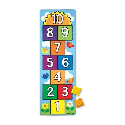 Melissa & Doug Hop & Count Hopscotch Rug