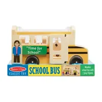 Melissa & Doug School Bus Toy Playsets