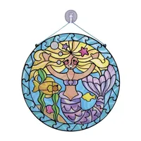 Melissa & Doug Stained Glass - Mermaid Kids Craft Kit