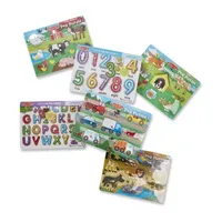 Melissa & Doug Peg Puzzle Set