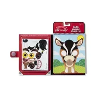 Melissa & Doug Make-A-Face Reusable Sticker Pad Bundle (3-Pack): Safari, Farm And Pets Sticker Activity Pads