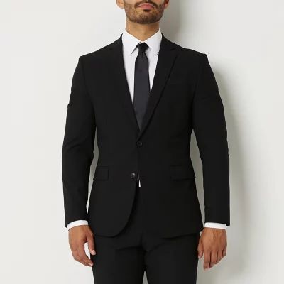 J. Ferrar Ultra Comfort Mens Stretch Fabric Slim Fit Suit Jacket