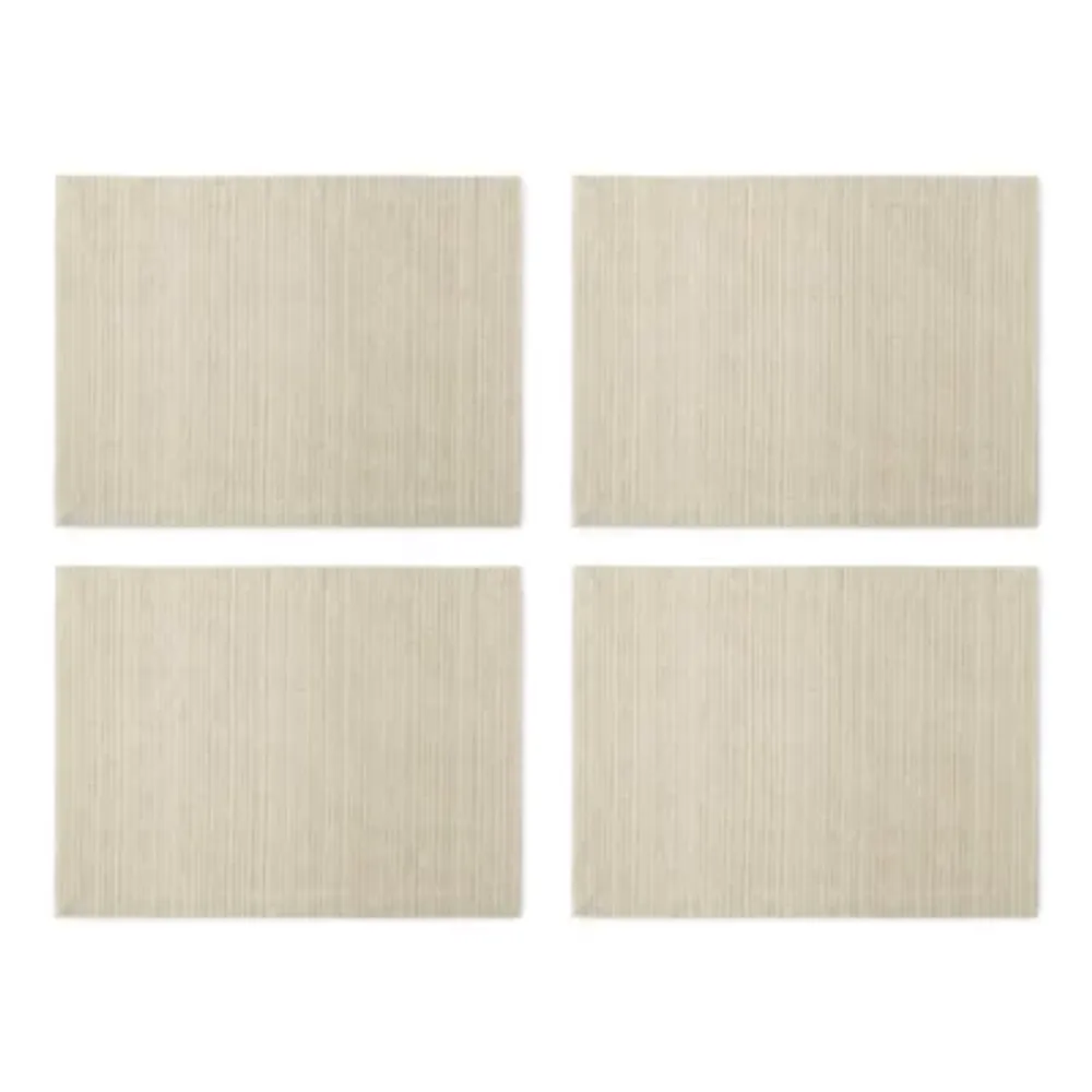 Home Expressions 4-pc. Miles Taupe Placemat