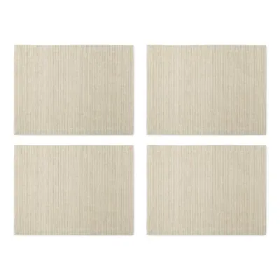 Home Expressions 4-pc. Miles Taupe Placemat