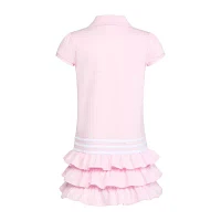 adidas Toddler Girls Short Sleeve Cap A-Line Dress