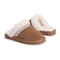 Muk Luks Womens Slip-On Slippers