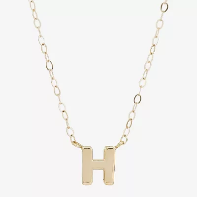 Womens 10K Gold Pendant Necklace