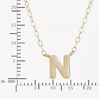 Womens 10K Gold Pendant Necklace