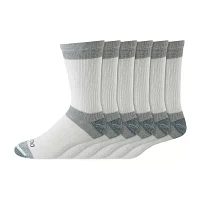 Dickies Dri-Tech Max Cushion Work 6 Pair Crew Socks Mens
