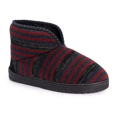 Muk Luks Mens Bootie Slippers