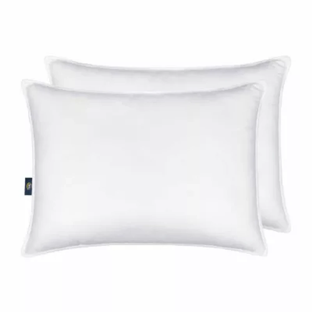 Serta Down Illusion Medium Density 2-Pack Allergen Barrier Pillow