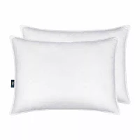 Serta Down Illusion Medium Density 2-Pack Allergen Barrier Pillow