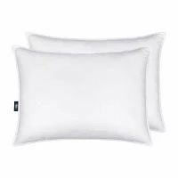 Serta Down Illusion Firm Density 2-Pack Allergen Barrier Pillow