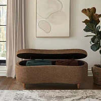 INK+IVY Bailey Upholstered Bench