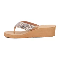 Mixit Womens Rose Wedge Sandals