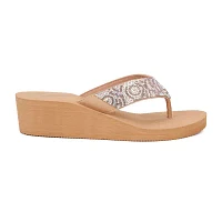 Mixit Womens Rose Wedge Sandals