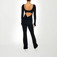 Forever 21 Womens Crew Neck Long Sleeve Bodysuit Juniors