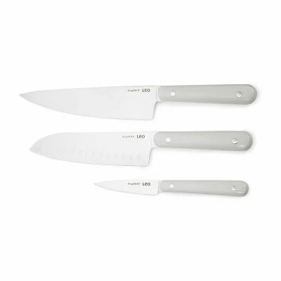 BergHOFF Leo Glints Stainless Steel 3-pc. Knife Set