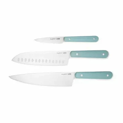 BergHOFF Leo Glints Stainless Steel 3-pc. Knife Set