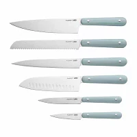 BergHOFF Leo Glints Stainless Steel 7-pc. Knife Block Set