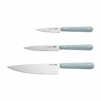 BergHOFF Leo Glints Stainless Steel 3-pc. Starter Knife Set