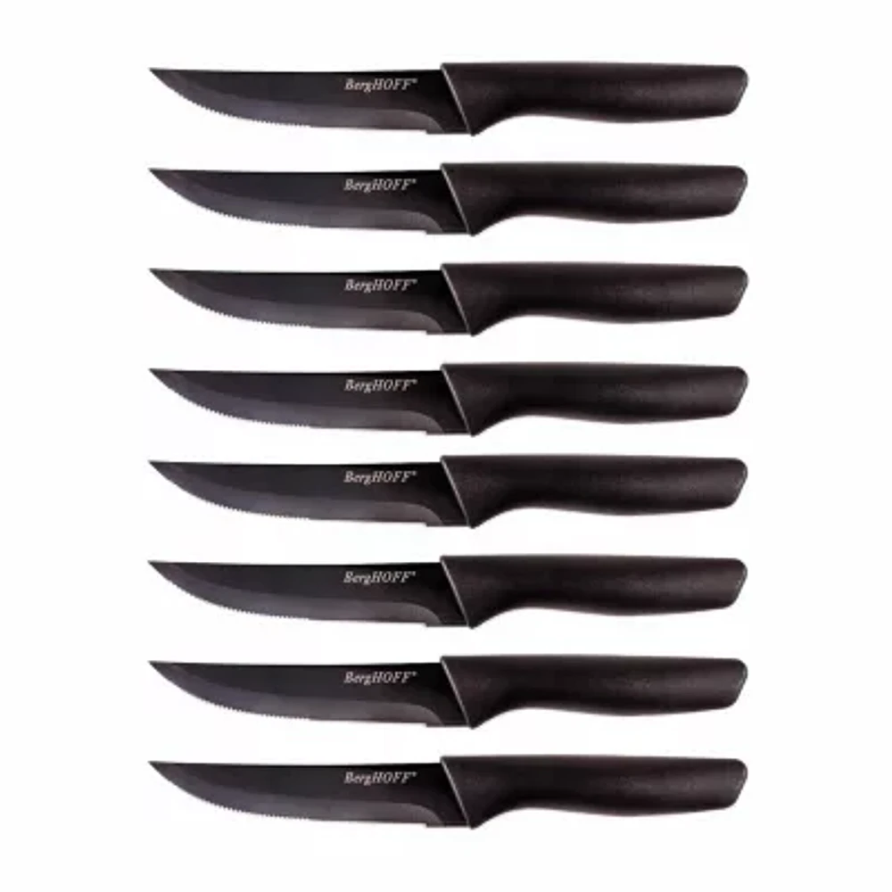 BergHOFF Essentials Serrated Stainless Steel 8-pc. Knife Set