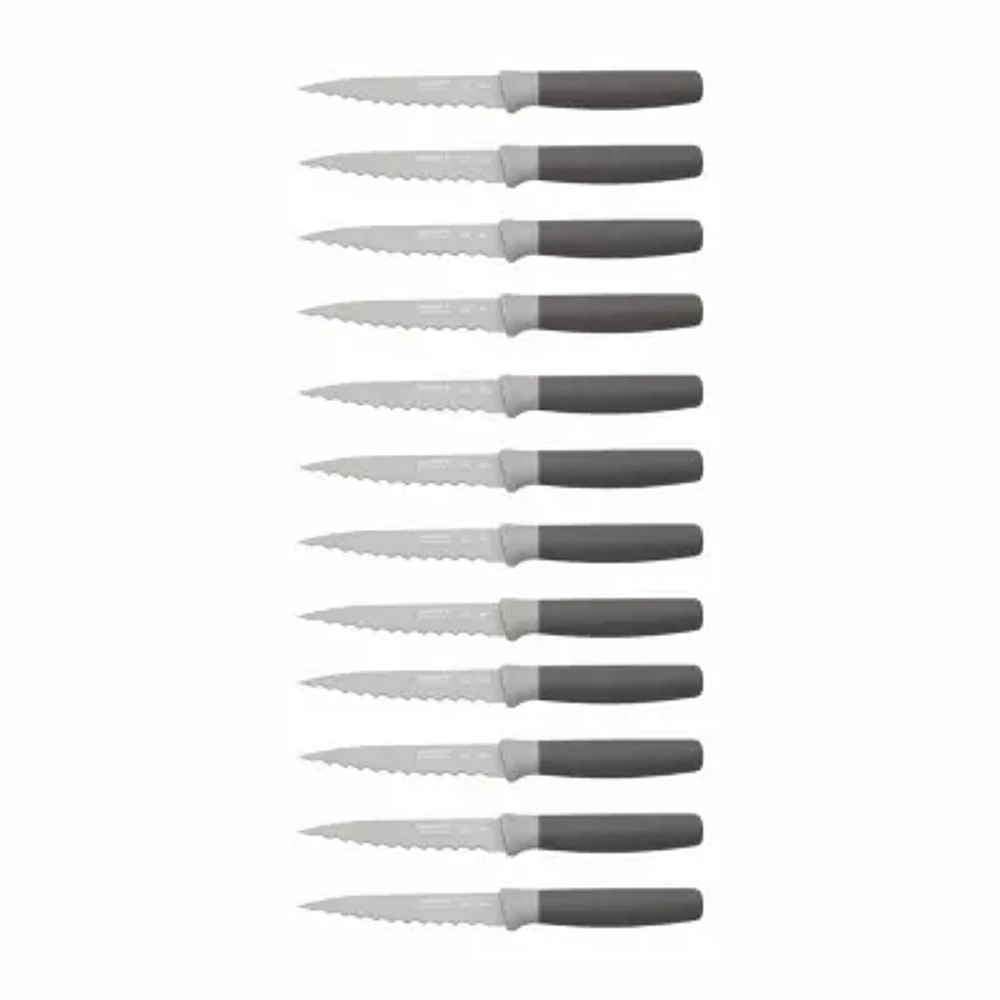 BergHOFF Leo Stainless Steel Serrated 12-pc. Knife Set