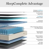 Martha Stewart SleepComplete 12" Hybrid Firm Mattress a Box