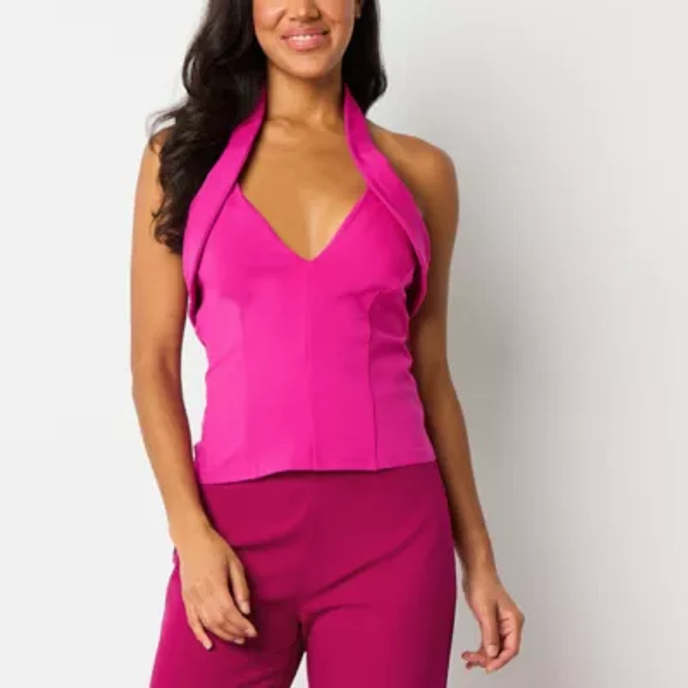 Bold Elements Womens Halter Neck Sleeveless Tank Top