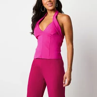 Bold Elements Womens Halter Neck Sleeveless Tank Top