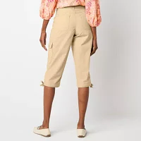 St. John's Bay Womens Mid Rise Capri Pant
