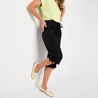 St. John's Bay Womens Mid Rise Capri Pants