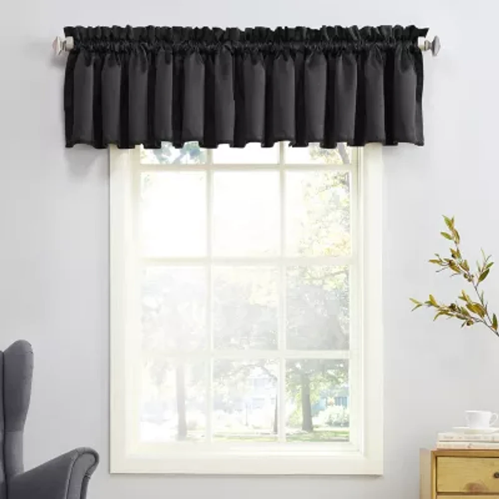 Sun Zero Emory Rod Pocket Tailored Valance