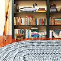 Colonial Mills Traditions Braided Oval Rugs & Floor Coverings Reversible Indoor Bordered Accent