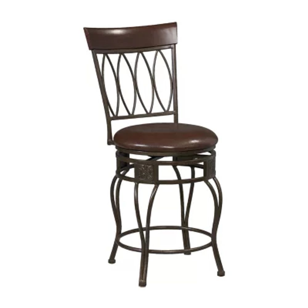 Oval-Back Barstool