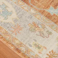 Amer Rugs Bethleham Issa Tropical Bordered Indoor Outdoor Rectangular Accent Rug