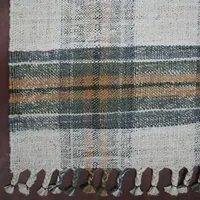 Amer Rugs Hermoppa Osu Plaid Flatweave Plaid Reversible Indoor Rectangular Accent Rug