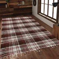 Amer Rugs Hermoppa Xan Plaid Flatweave Rectangular & Floor Coverings Reversible Indoor Accent