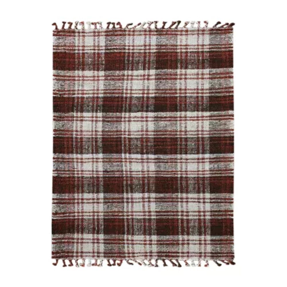 Amer Rugs Hermoppa Xan Plaid Flatweave Rectangular & Floor Coverings Reversible Indoor Accent