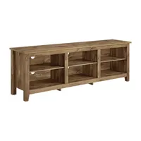 Simple Rustic Wood 70 Inch TV Stand