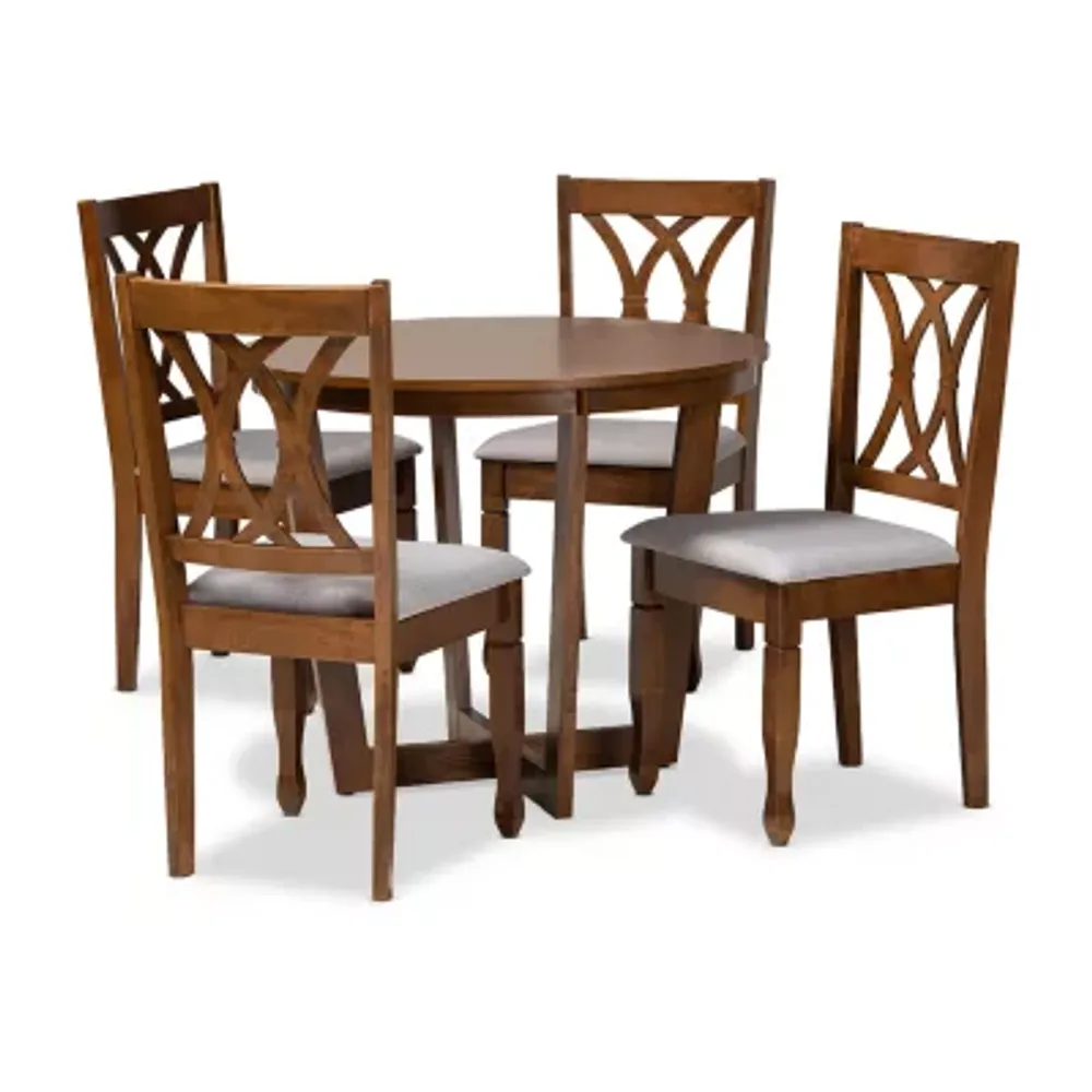 Aggie Dining Collection 5-pc. Round Dining Set