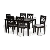 Lenoir Dining Collection 7-pc. Rectangular Dining Set