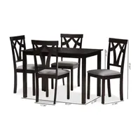 Sylvia Dining Collection 5-pc. Rectangular Dining Set