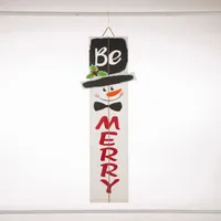 Glitzhome Christmas Porch Sign