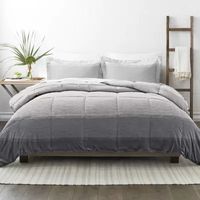 Casual Comfort Gray Ombre Down-Alternative Comforter