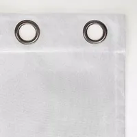 Sun Zero Tyrell Energy Saving 100% Blackout Grommet Top Single Curtain Panel