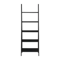 Almasy 5-Shelf Leaning Bookshelf