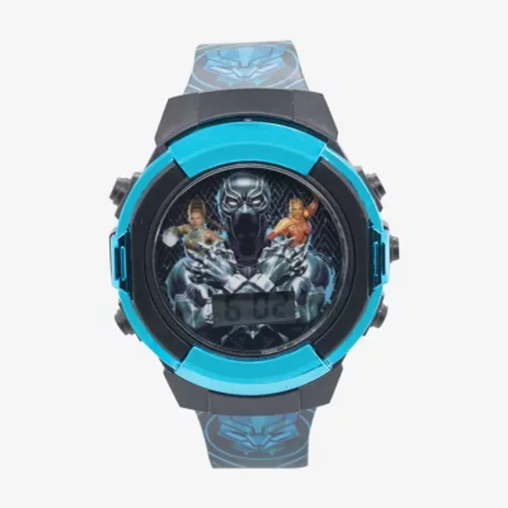 Black Panther Unisex Digital Multicolor 2-pc. Watch Boxed Set Avg40070