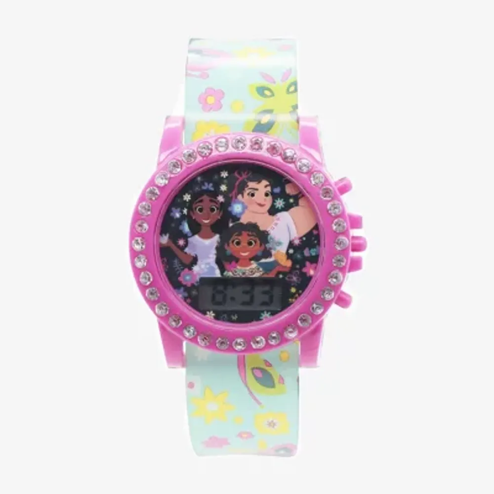 Disney Collection Girls Digital Multicolor 3-pc. Watch Boxed Set Enc40001