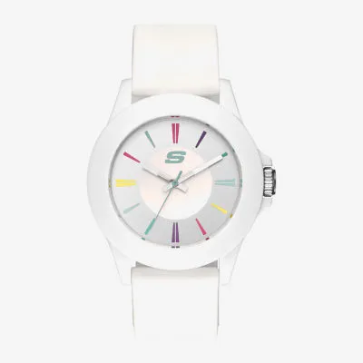 Skechers Rosencrans Midsize Womens White Strap Watch Sr6080